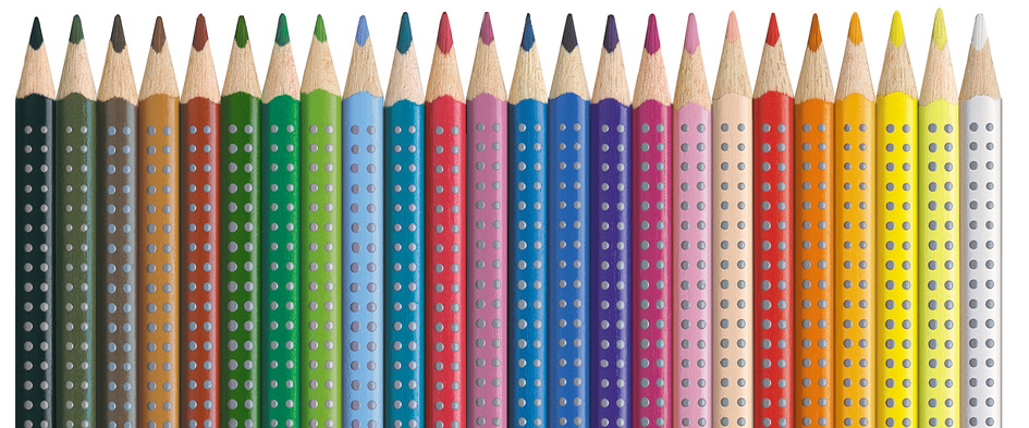 Creioane colorate 24 culori grip 2001 faber-castell [2]
