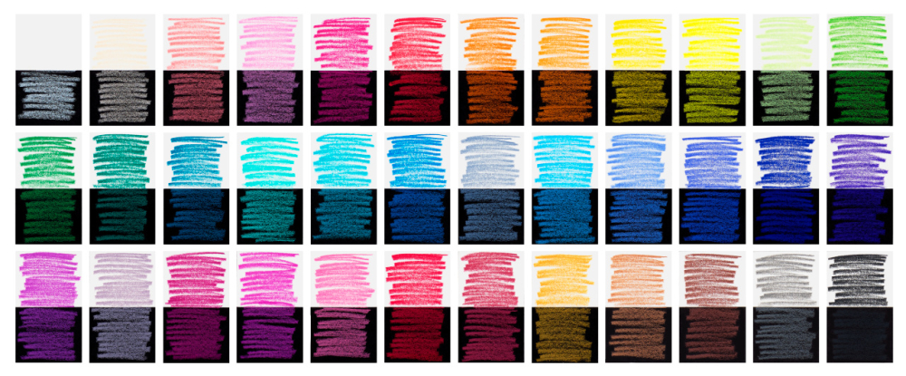 Creioane colorate 36 culori black edition faber-castell [4]