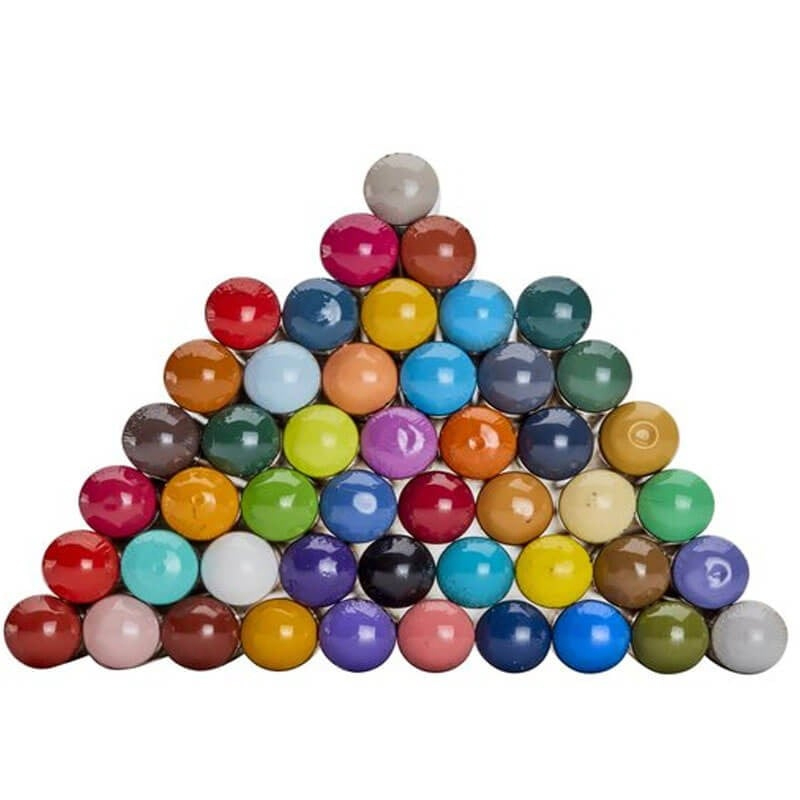 Creioane colorate 48 culori cutie metal professional cromaflow derwent [5]