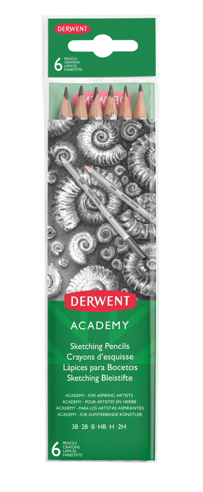 Creioane colorate acuarela 12 culori tonurile pielii derwent academy [1]