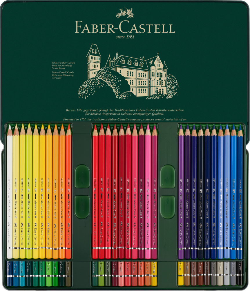 Creioane colorate acuarela 60 culori albrecht durer faber-castell [3]