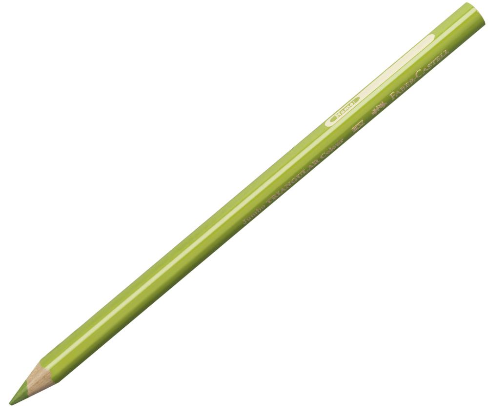 Creioane colorate jumbo 10 culori + ascutitoare faber-castell [2]