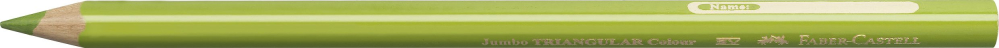 Creioane colorate jumbo 10 culori + ascutitoare faber-castell [3]