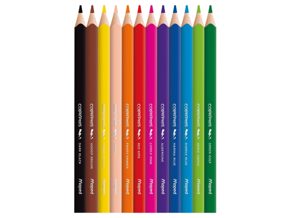 Creioane colorate Maped Color'Peps Strong Jumbo 12 culori/set [2]