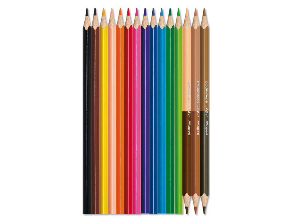 Creioane colorate Maped Color'Peps World 12+3 culori [2]