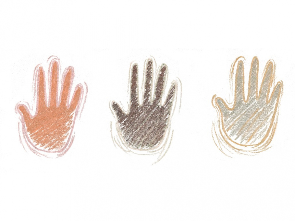 Creioane colorate triunghiulare black edition skin tones Faber-Castell 12 culori/set [5]