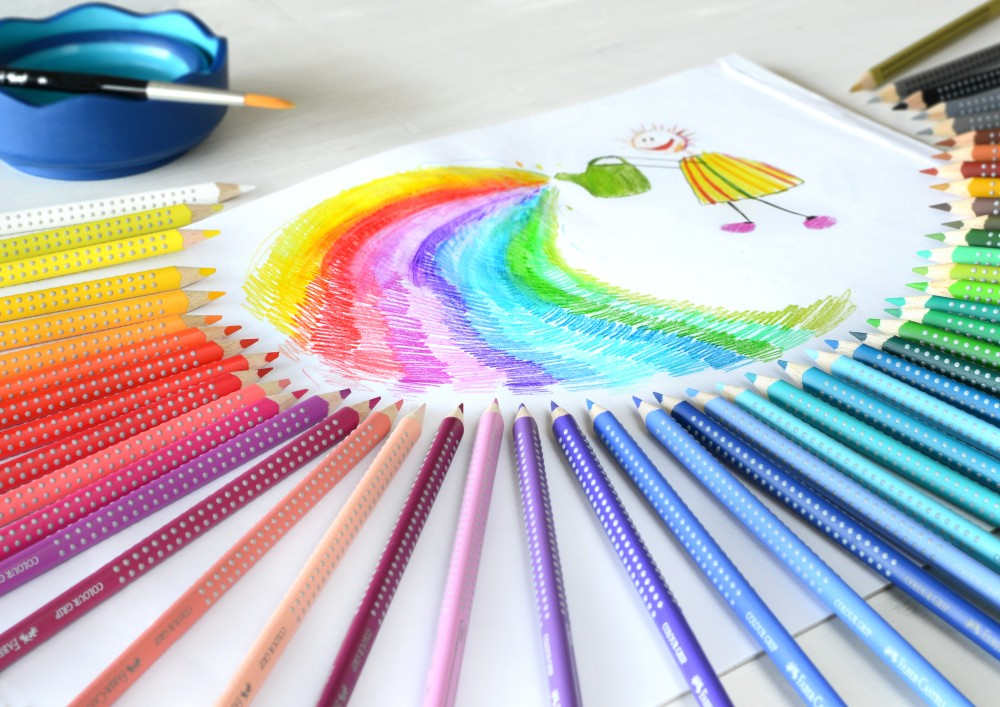 Creioane colorate triunghiulare grip 2001 Faber-Castell 48 culori/set [5]