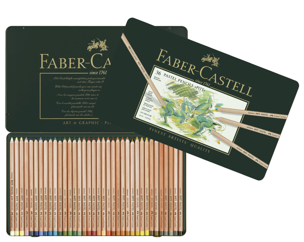 Creioane pastel pitt 36 culori faber-castell [2]