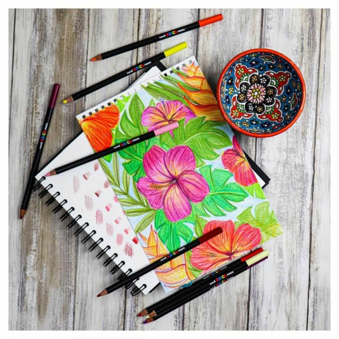 Creioane Posca, Colorate, Ceara si Ulei, KPE-200 - Micostore.ro [4]