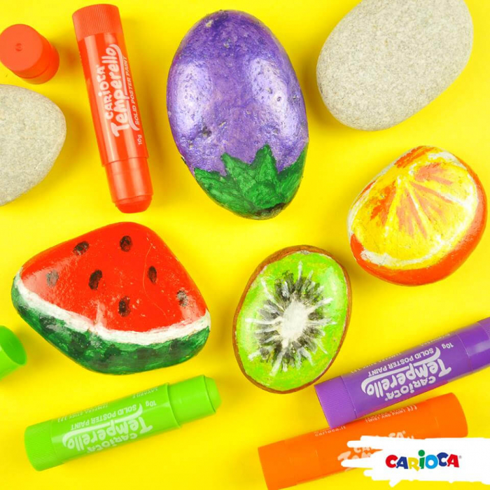 Set creioane colorate tempera Temperello Neon 6 buc / set. [3]