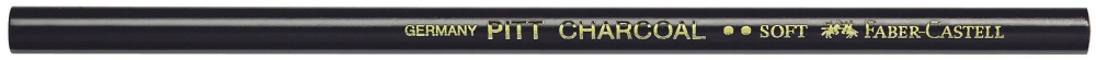 Creion carbune natural pitt monochrome soft faber-castell [2]