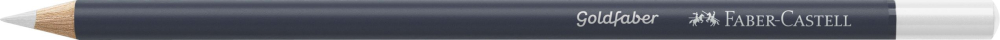 Creion colorat alb 10 goldfaber faber-castell [2]