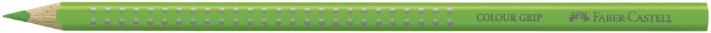 Creion colorat grip 2001 verde iarba faber-castell [2]