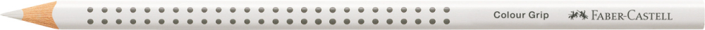 Creion colorat grip alb faber-castell [2]