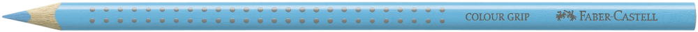 Creion colorat grip albastru indian faber-castell [2]