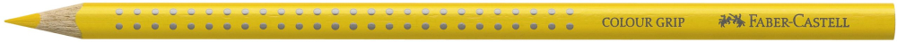 Creion colorat grip galben cadmium faber-castell [2]
