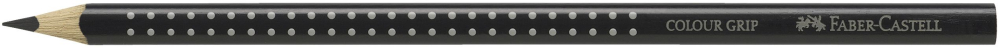 Creion colorat grip negru faber-castell [2]