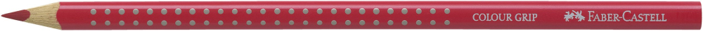 Creion colorat grip rosu caramiziu faber-castell [2]