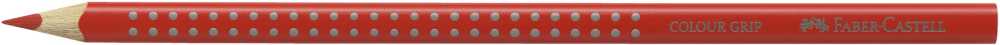 Creion colorat grip rosu intens faber-castell [2]