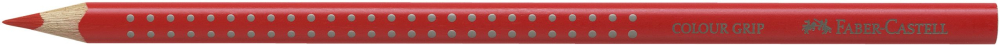 Creion colorat grip rosu scarlet faber-castell [2]