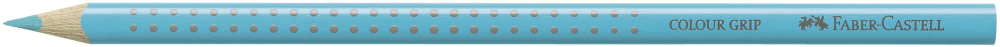 Creion colorat grip turcoaz cobalt deschis faber-castell [2]