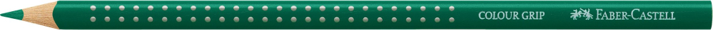 Creion colorat grip verde phtalo faber-castell [2]