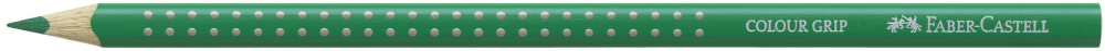 Creion colorat grip verde smarald faber-castell [2]