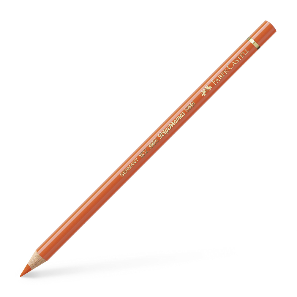 Creion colorat polychromos oranj faber-castell [1]