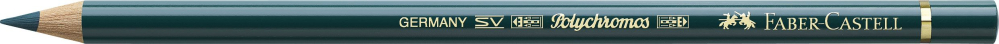 Creion colorat polychromos verde cobalt inchis faber-castell [2]