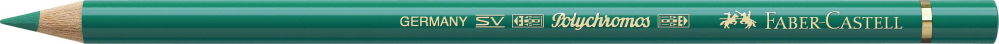 Creion colorat polychromos verde phthalo faber-castell [2]