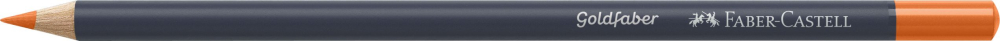 Creion colorat portocaliu cadmium inchis 115 goldfaber faber-cas [2]