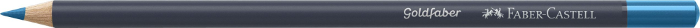 Creion colorat turcoaz cobalt 153 goldfaber faber-castell [2]