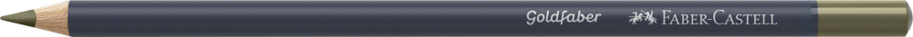 Creion colorat verde oliv galbui 173 goldfaber faber-castell [2]