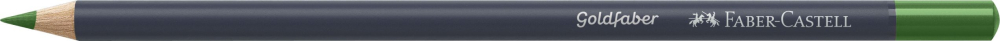 Creion colorat verde permanent 266 goldfaber faber-castell [2]