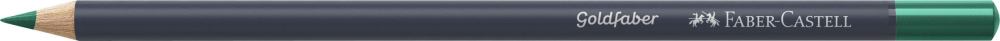 Creion colorat verde phtalo 161 goldfaber faber-castell [2]