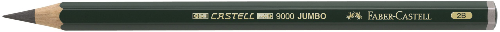 Creion grafit 2b castell jumbo faber-castell [2]