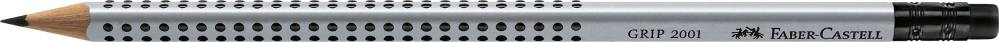 Creion grafit b cu guma grip 2001 faber-castell [2]