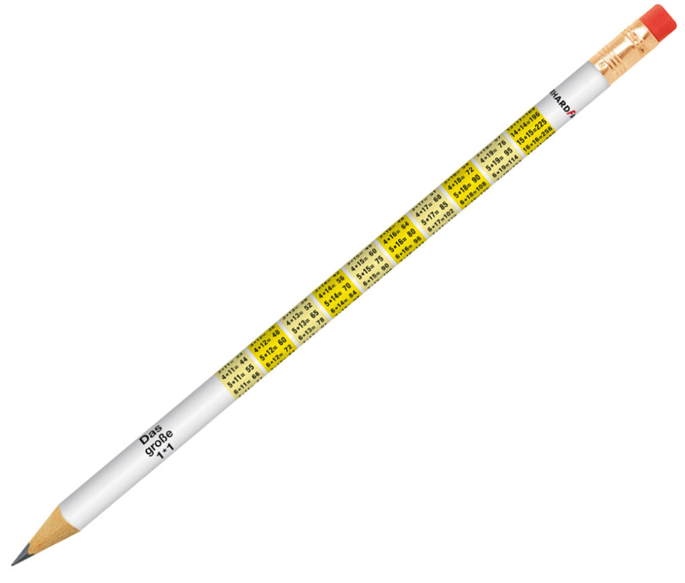 Creion grafit b cu guma tabla inmultirii eberhard faber [2]