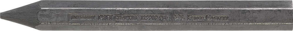 Creion grafit fara lemn gros 9b pitt monochrome faber-castell [2]