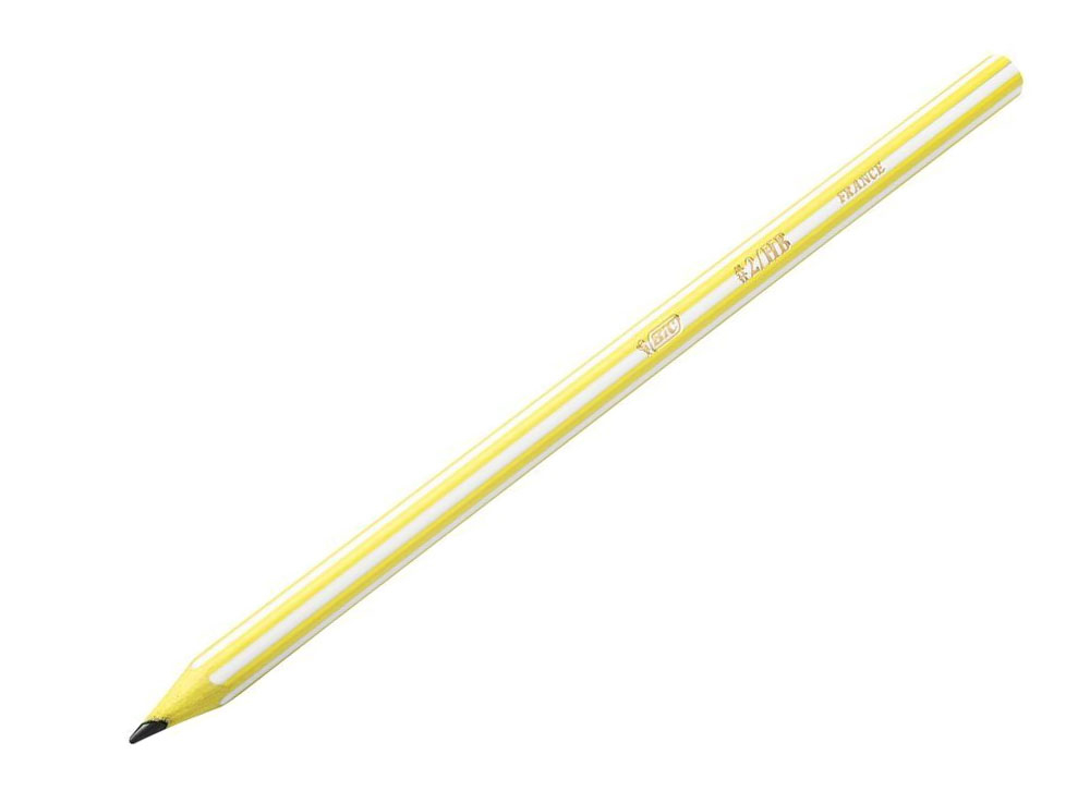 Creion grafit hb fara guma evolution stripes 646 12/cut bic [4]