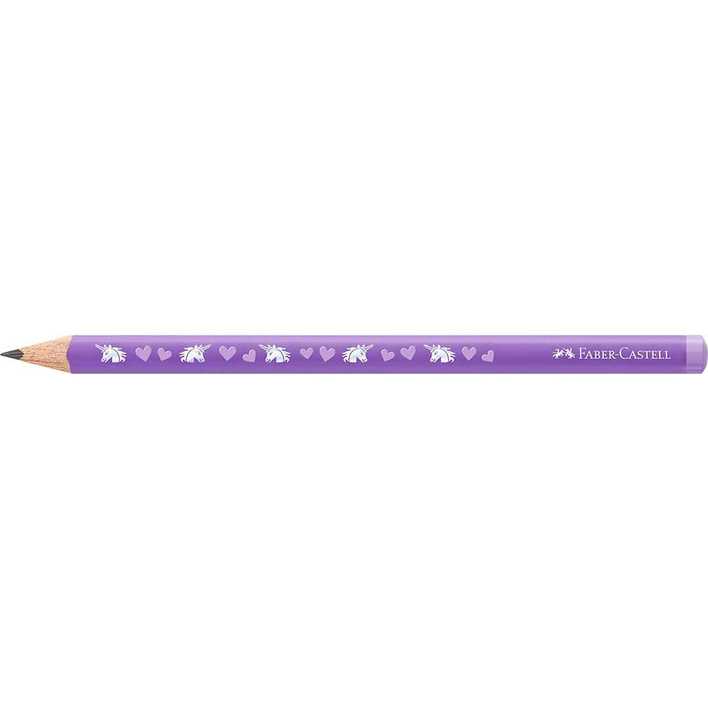 Creion grafit hb jumbo unicorni faber-castell [2]