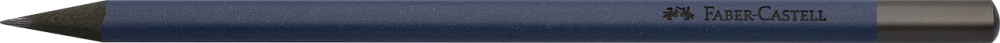 Creion grafit lemn negru urban albastru navy faber-castell [2]