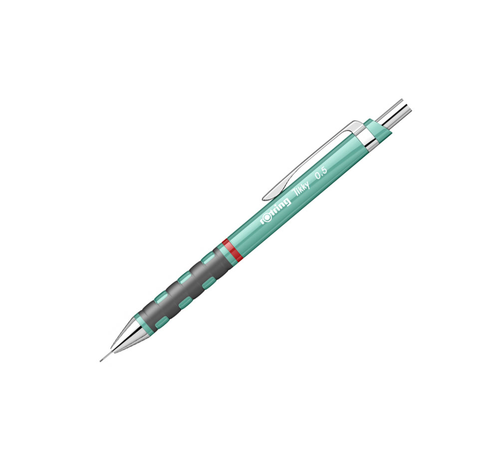 Creion mecanic 0.5mm tikky 3 albastru sidefat rotring [2]