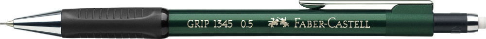Creion mecanic 0.5mm verde grip 1345 faber-castell [2]