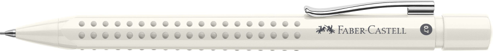 Creion mecanic 0.7mm alb cocos grip 2010 faber-castell [2]
