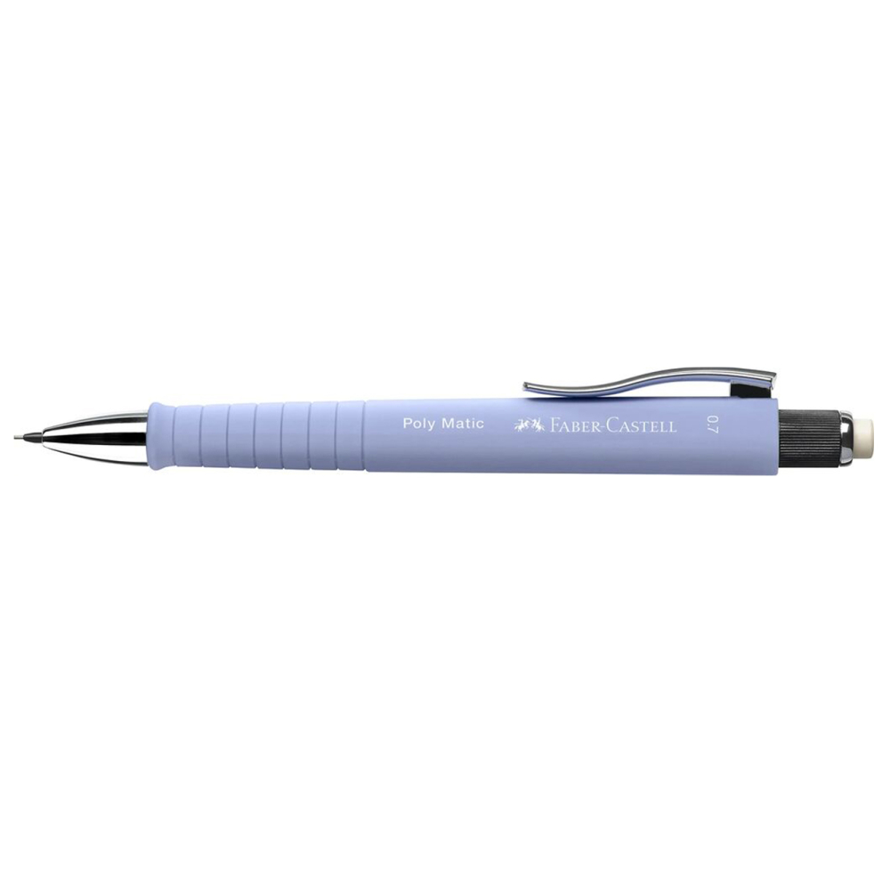 Creion mecanic 0.7mm poly matic lila iris 2025 faber-castell [2]