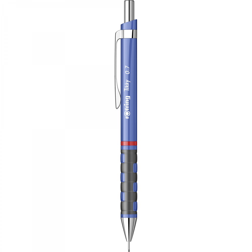 Creion mecanic 0.7mm tikky 3 albastru iris rotring [2]