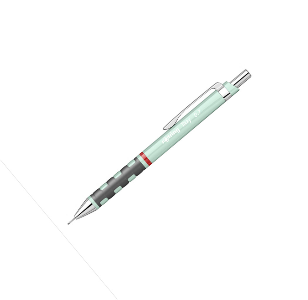 Creion mecanic 0.7mm tikky 3 verde pastel rotring [2]