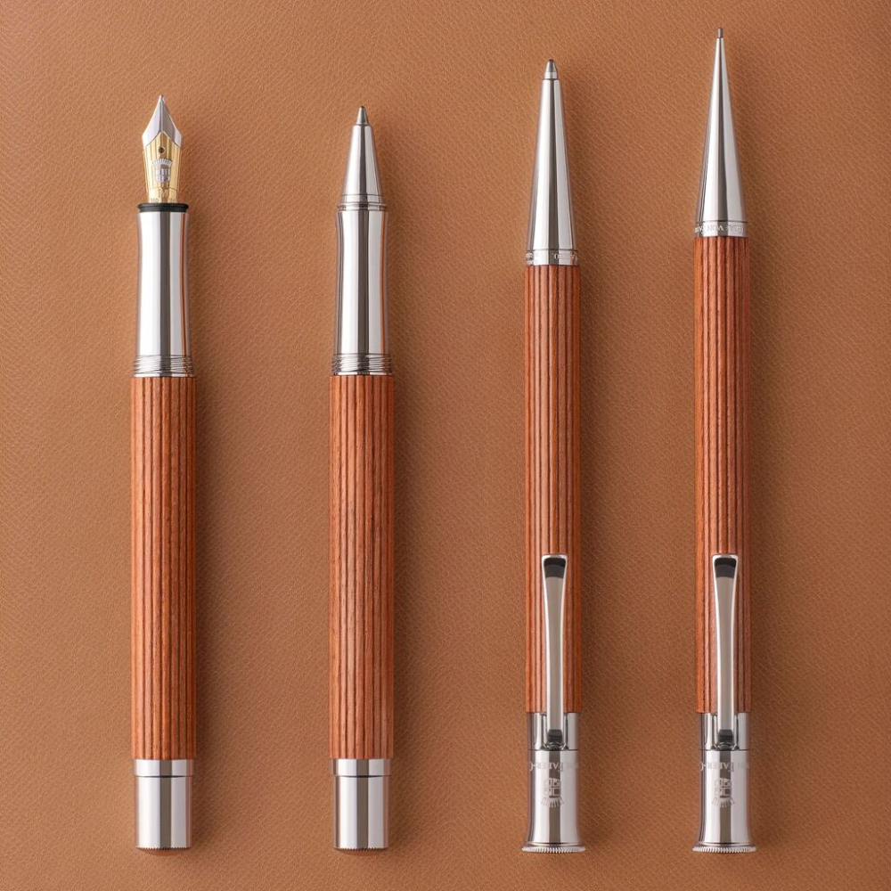 Creion mecanic classic lemn pernambuco graf von faber-castell [4]