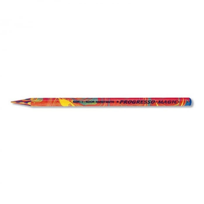 Creion magic, ce lasa o umbra multicolora. Folosit pentru desene 3D. [2]